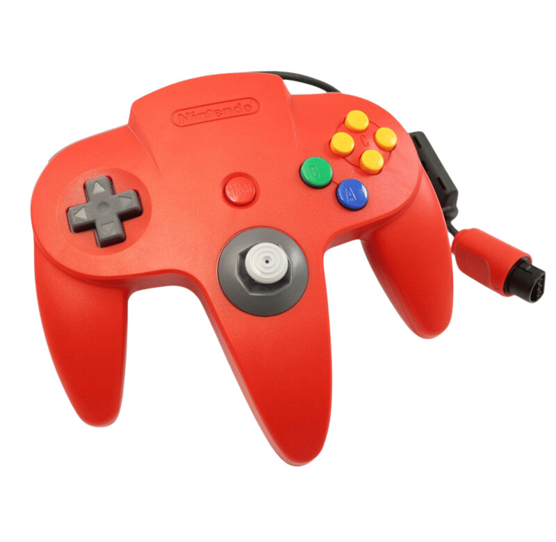 Originele Nintendo 64 Controller Red