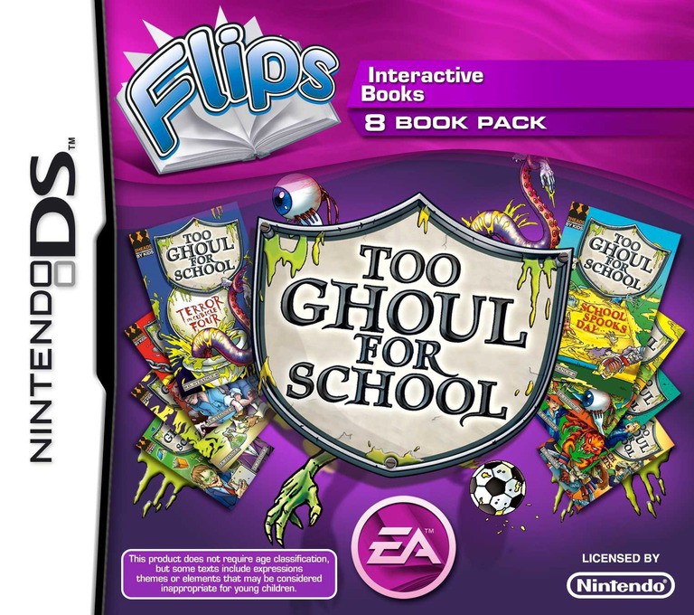Flips 8 Book Pack - Too Ghoul for School