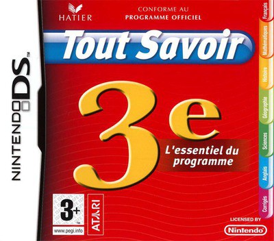 Tout Savoir 3e - L'Essentiel du Programme