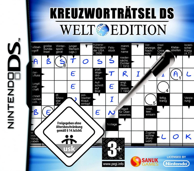 Kreuzworträtsel DS - Welt Edition