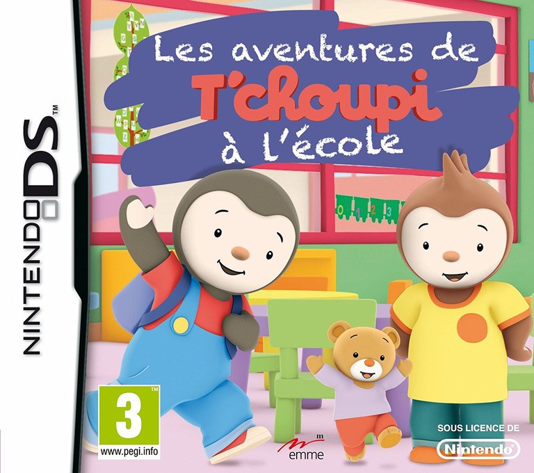 Les Aventures de T'choupi a l'Ecole
