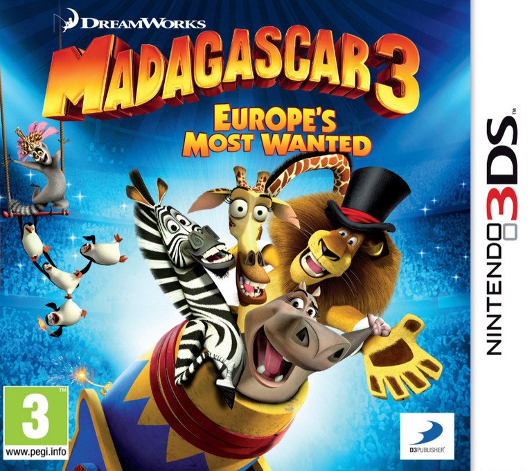 Madagascar 3 - Europe's Most Wanted