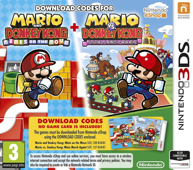 Mario & Donkey Kong: Mini's on the Move / Mario vs. Donkey Kong: Mini's March Again!