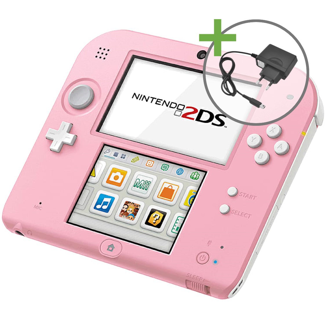 Nintendo 2DS - Pink/White