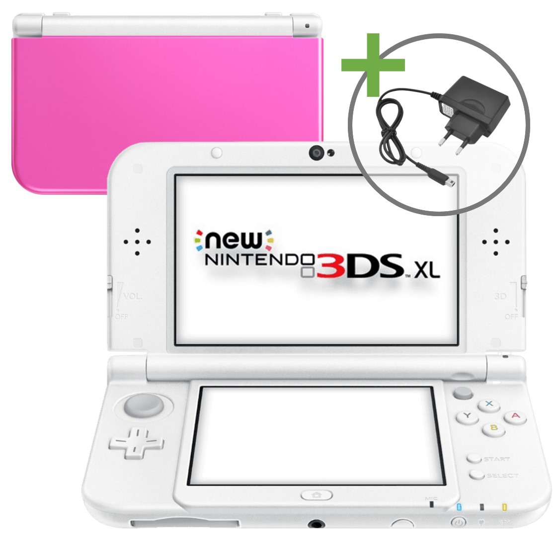 New Nintendo 3DS XL - Pink/White