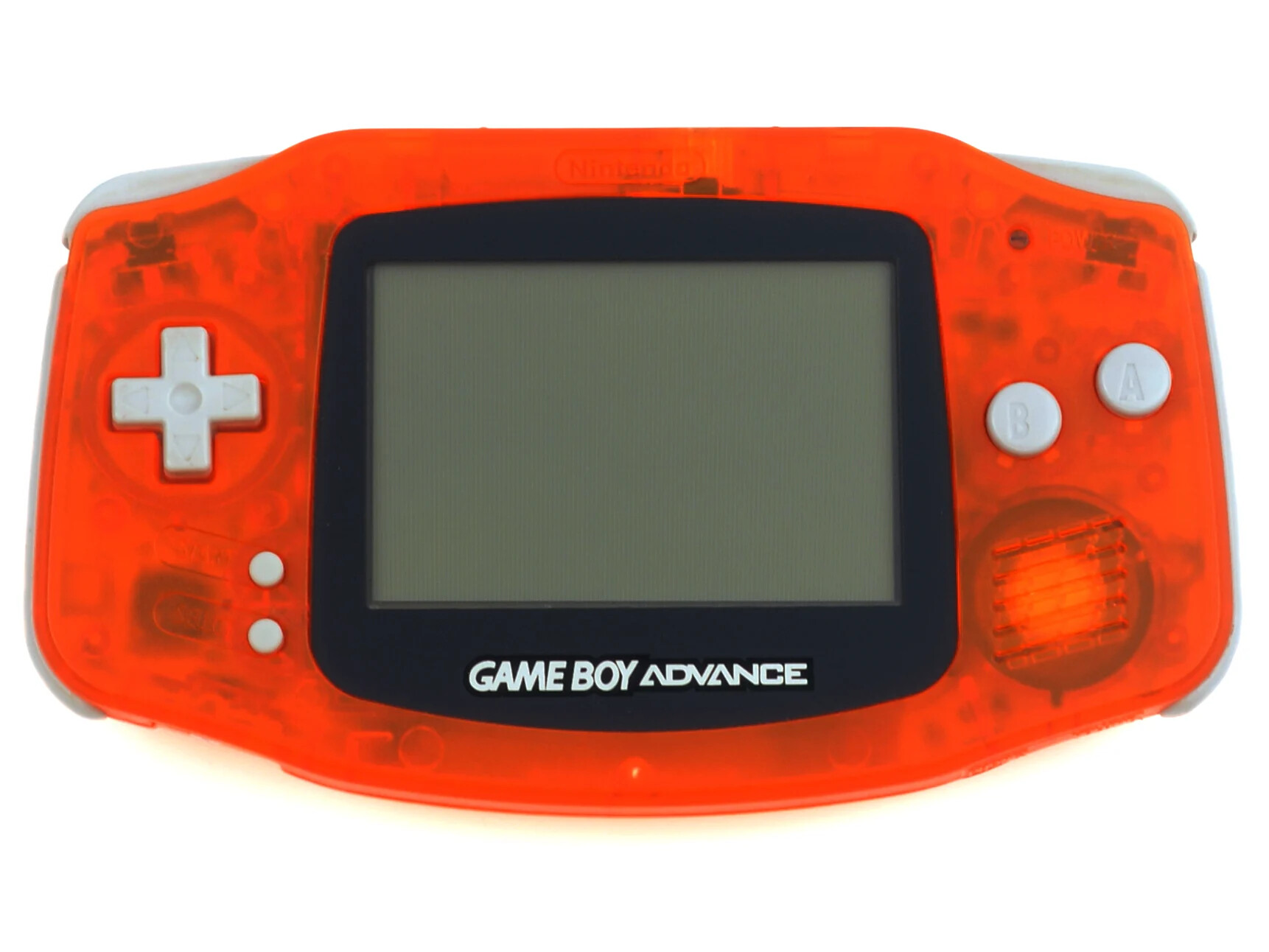 Gameboy Advance Crystal Orange