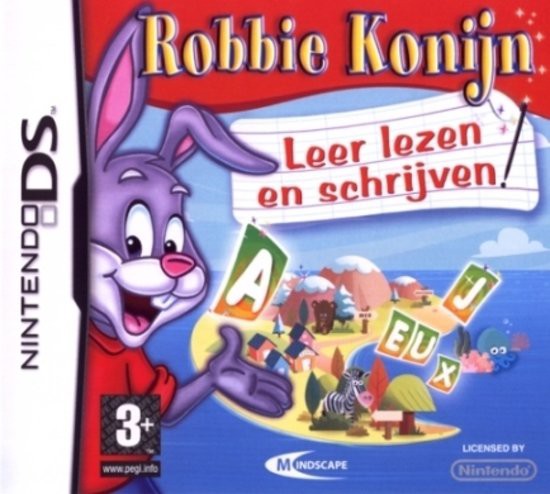 Robbie Konijn Leer Lezen en Schrijven