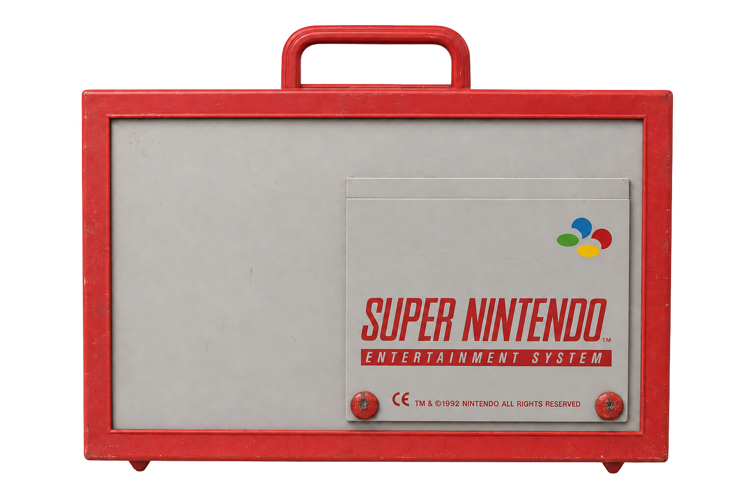 Originele Vintage Super Nintendo Koffer