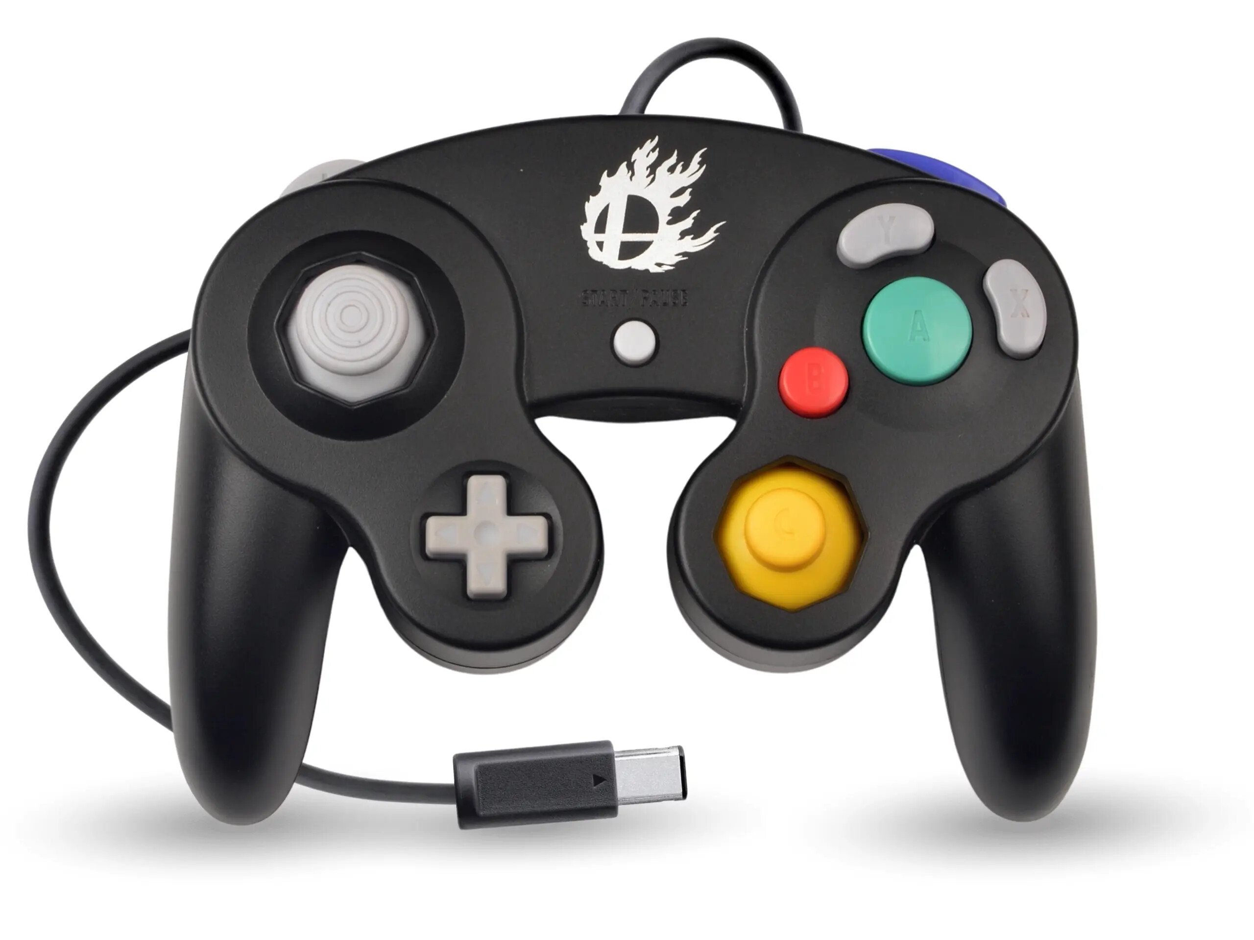 Nintendo GameCube Controller Smash 4 Black