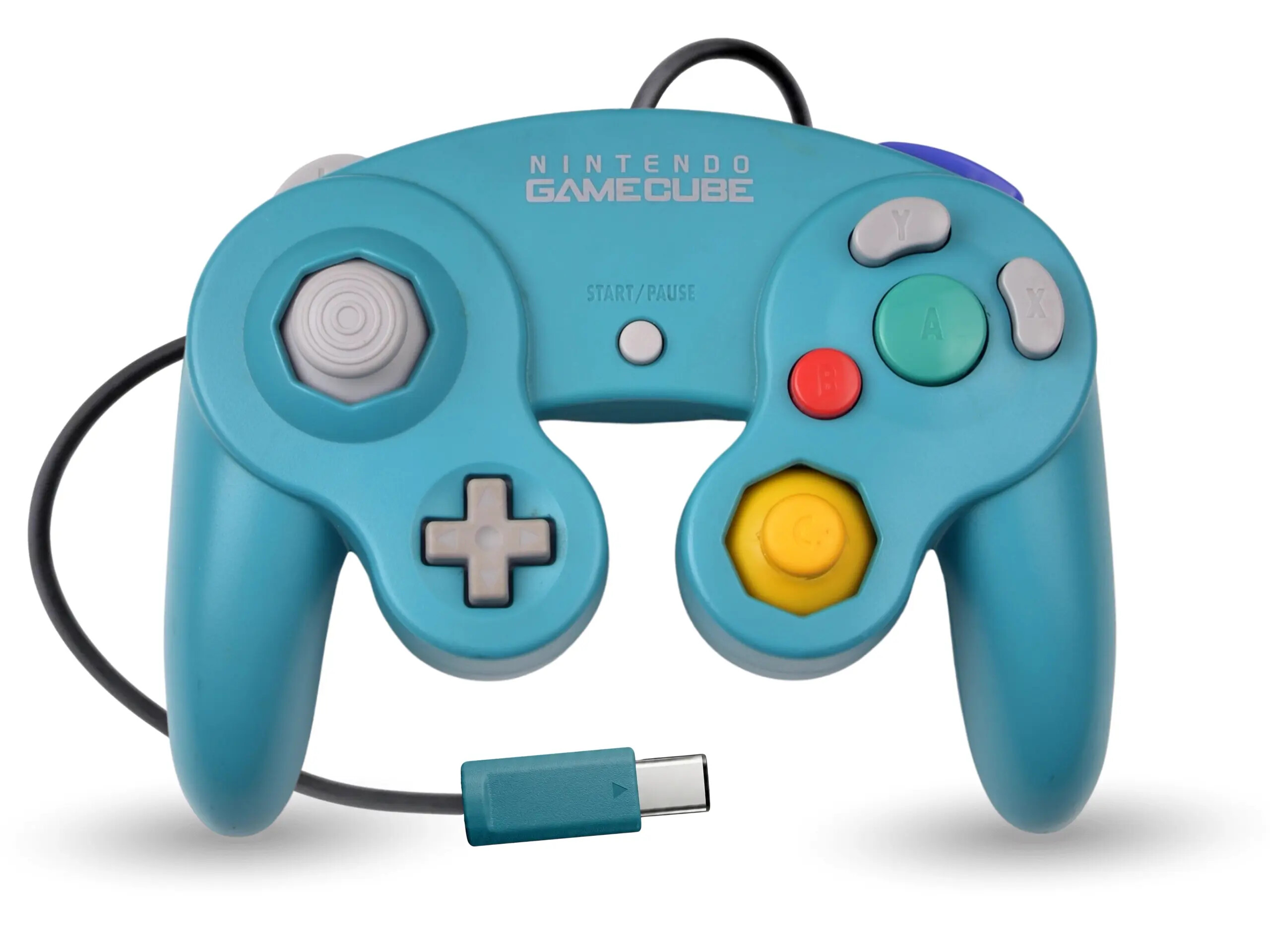 Nintendo GameCube Controller Emerald Blue