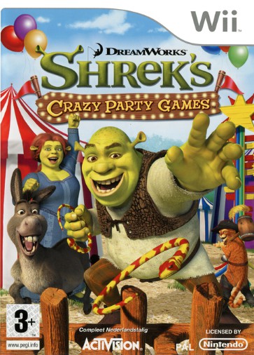 Dreamworks Shrek's Crazy Party Games