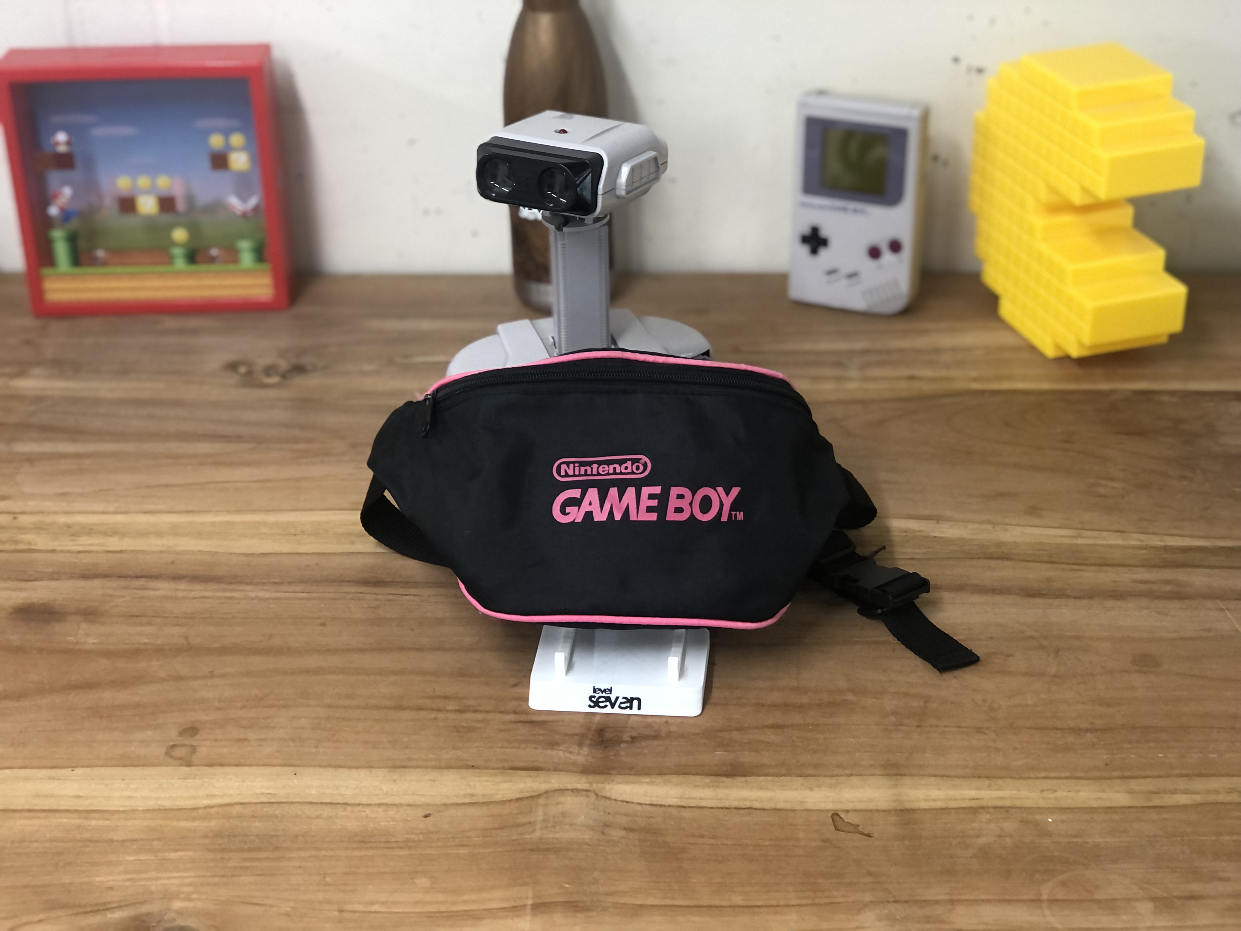 Nintendo Gameboy Bag Black & Pink