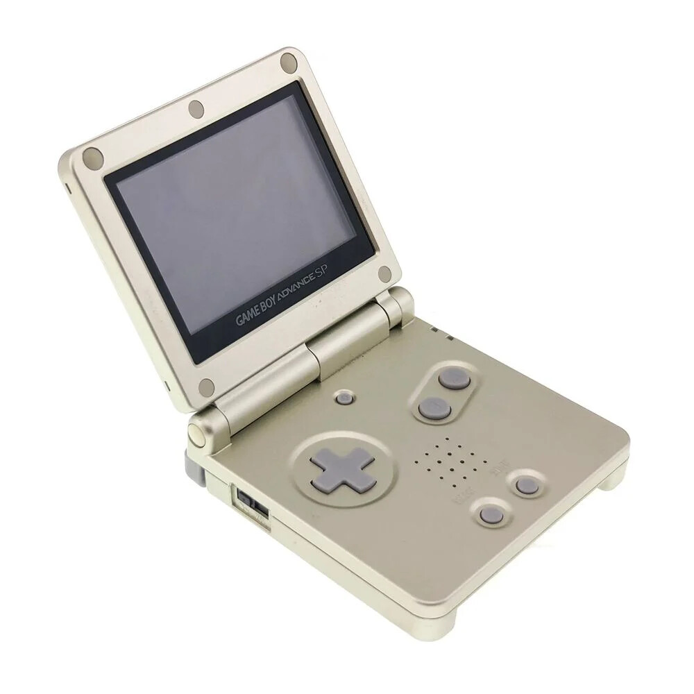 Gameboy Advance SP Gold Champagne AGS-101