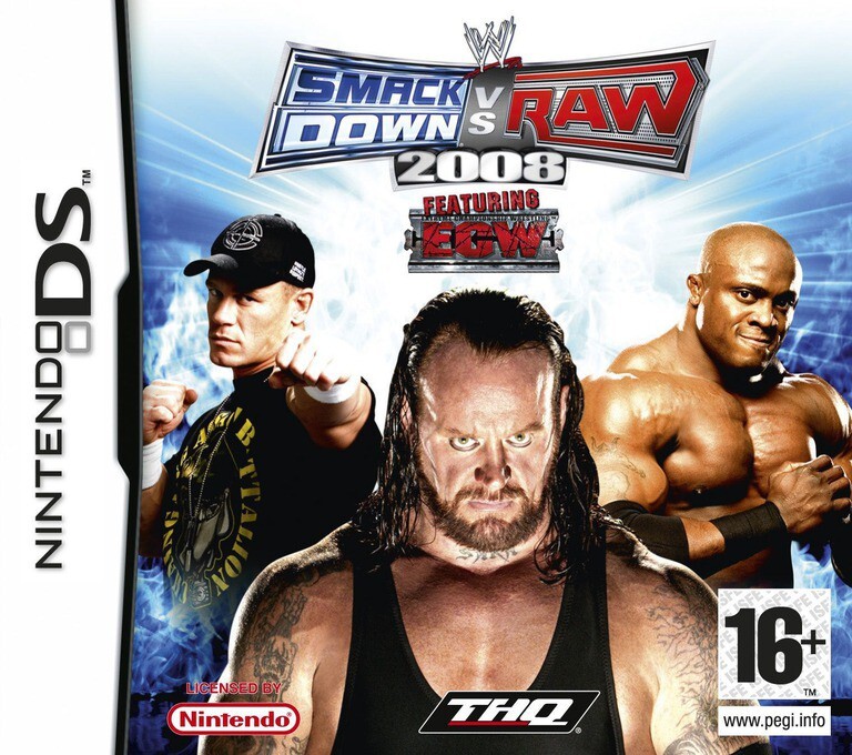 WWE SmackDown vs Raw 2008 featuring ECW (French)