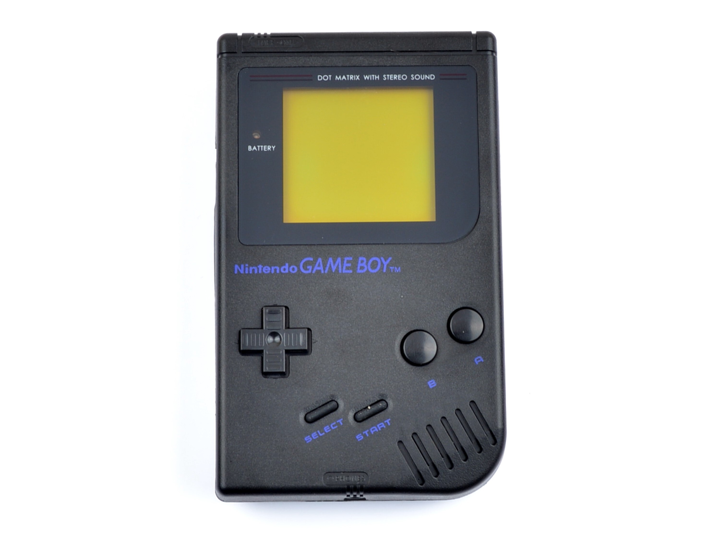 Gameboy Classic Black (Blue Letters)