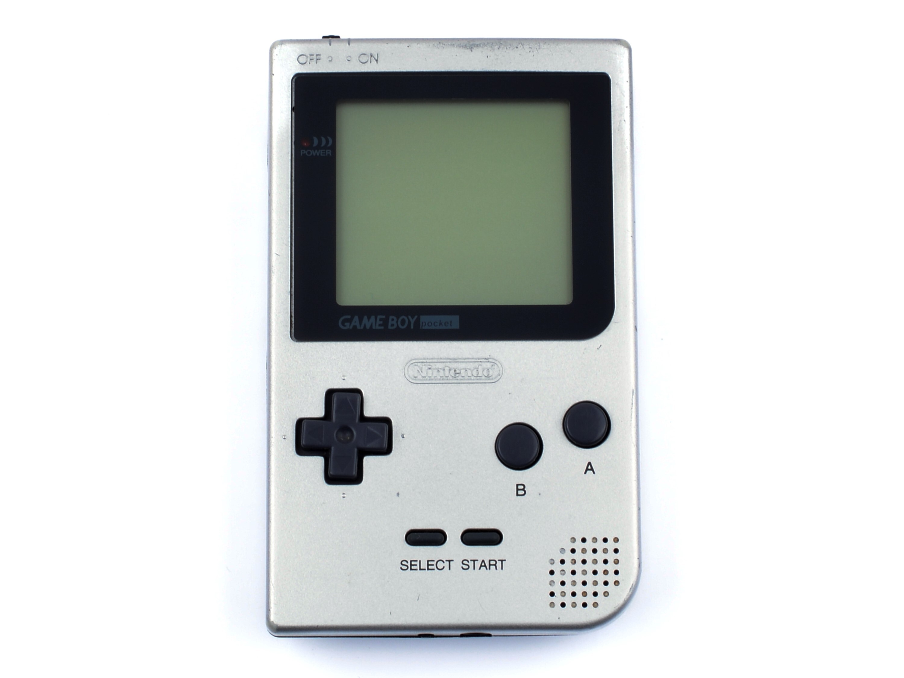 Gameboy Pocket Silver (Black Lens)