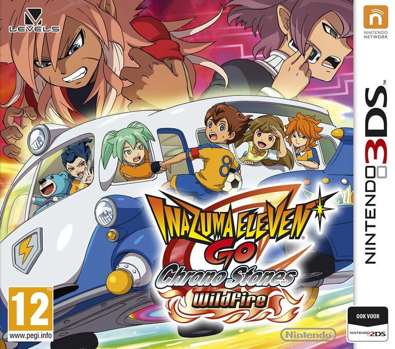 Inazuma Eleven GO - Chrono Stones - Wildfire (German)