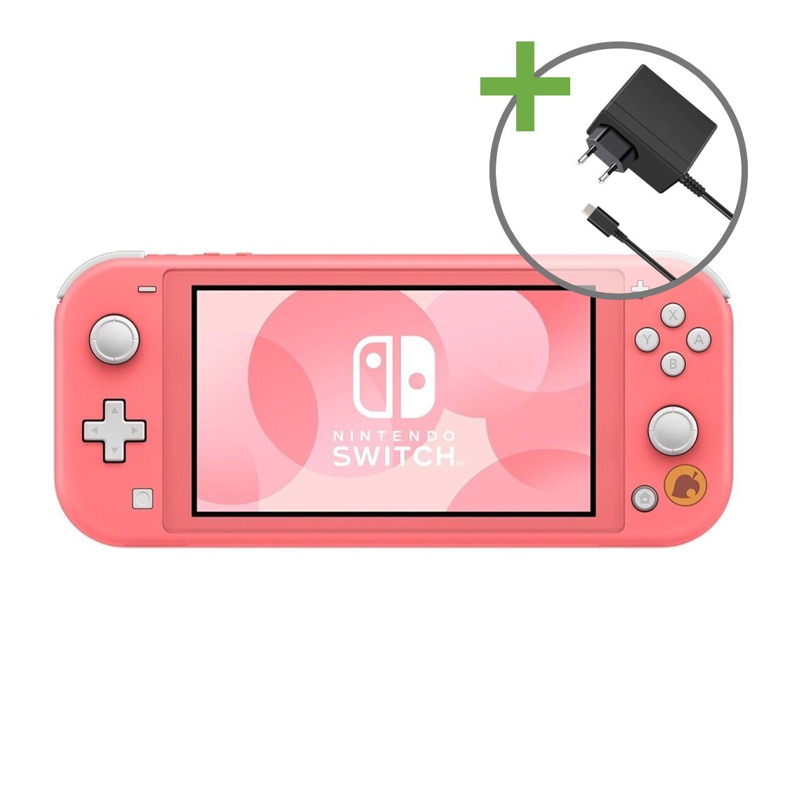 Nintendo Switch Lite Console - Animal Crossing Pink Edition