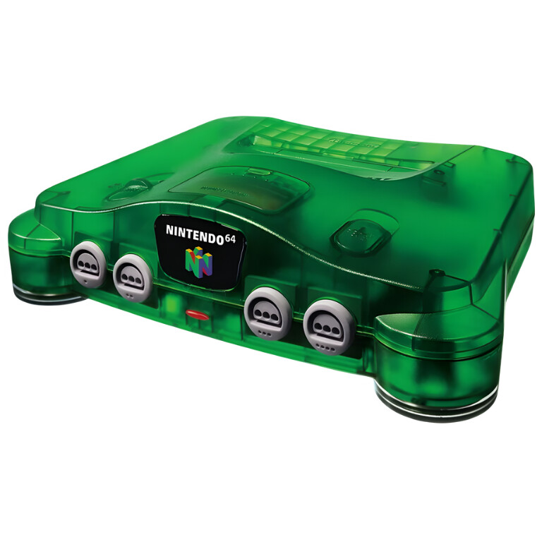 Nintendo 64 Console Jungle Green