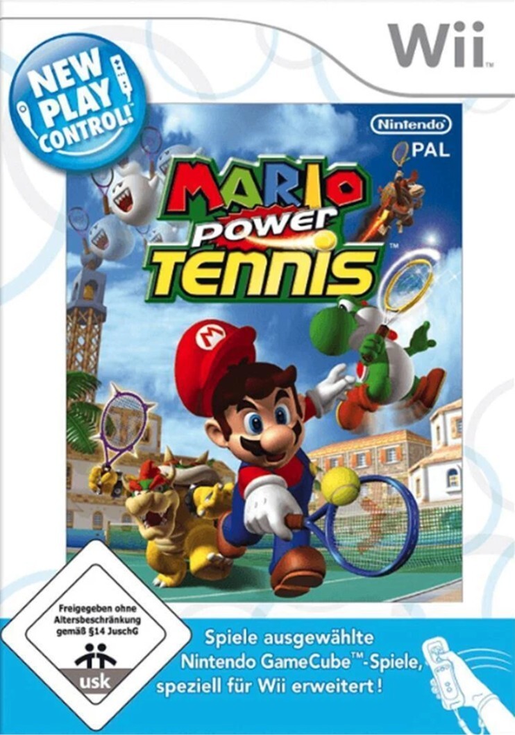 New Play Control! Mario Power Tennis (German)