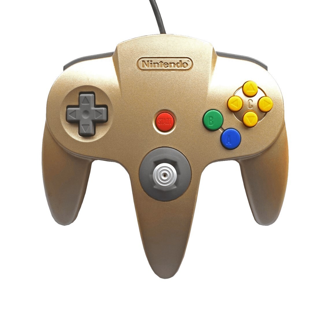 Originele Nintendo 64 Controller Gold - Gamecube Stijl Pookje
