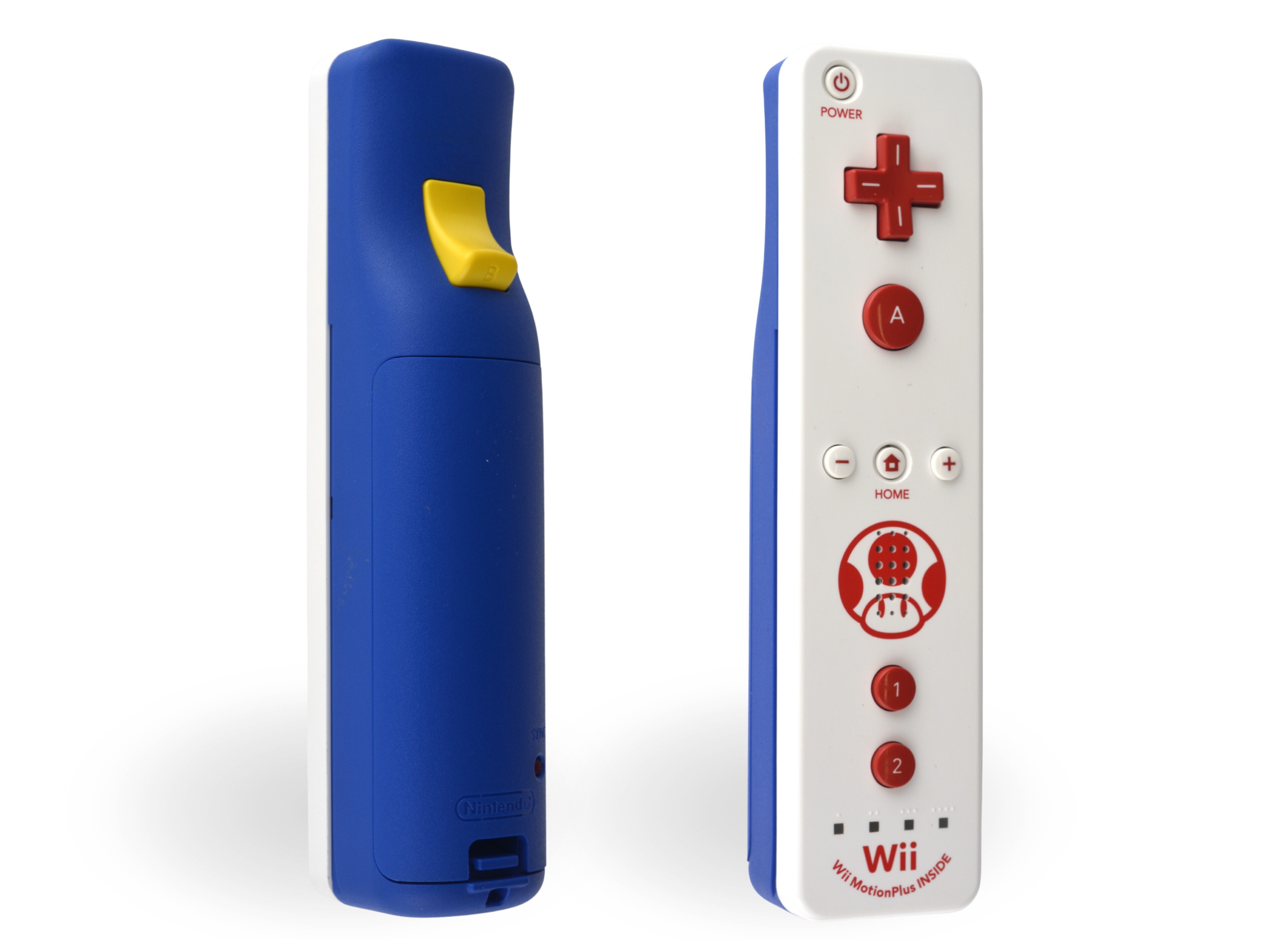 Nintendo Wii Remote Controller Motion Plus Toad