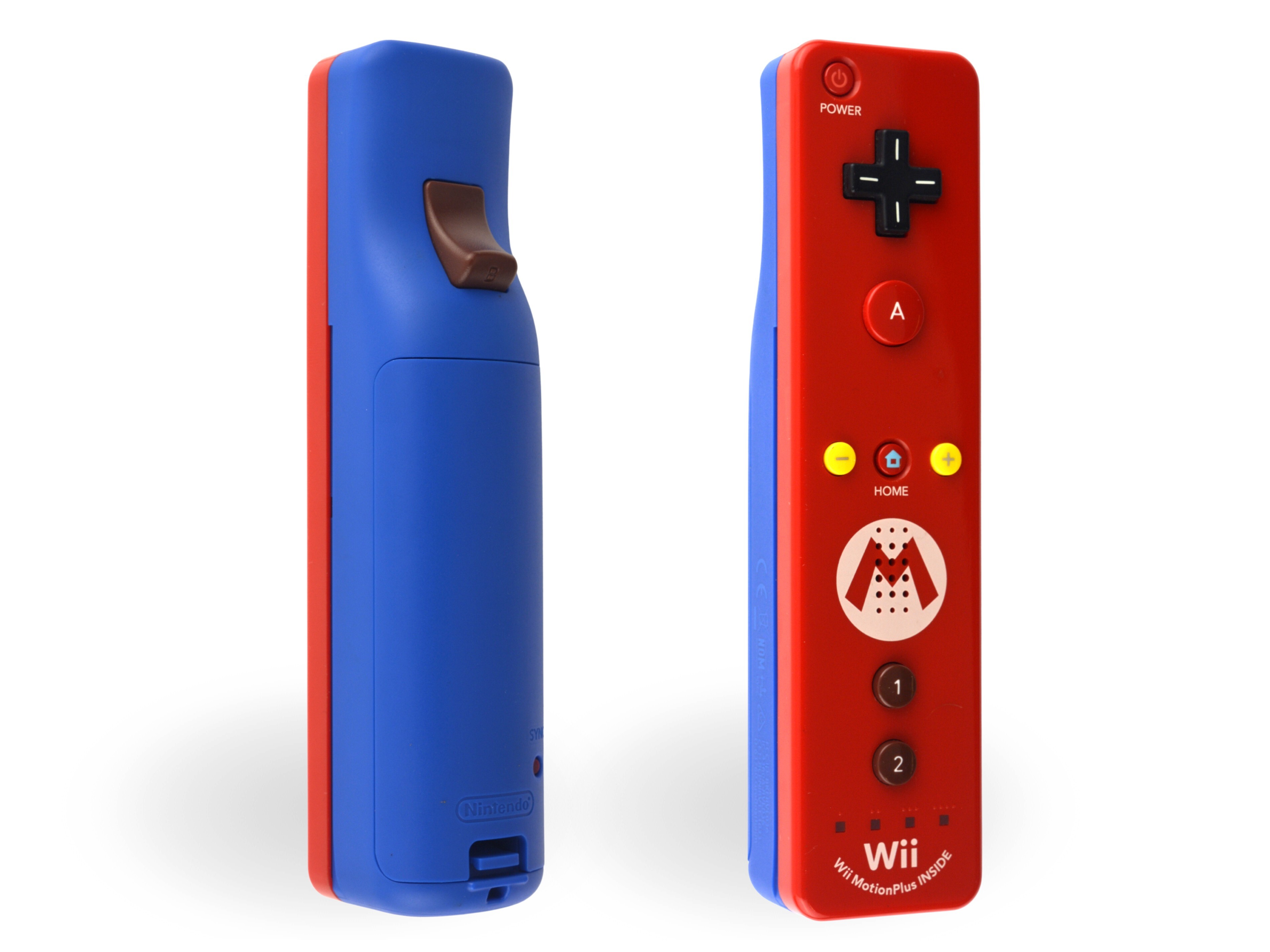 Nintendo Wii Remote Controller Motion Plus Mario