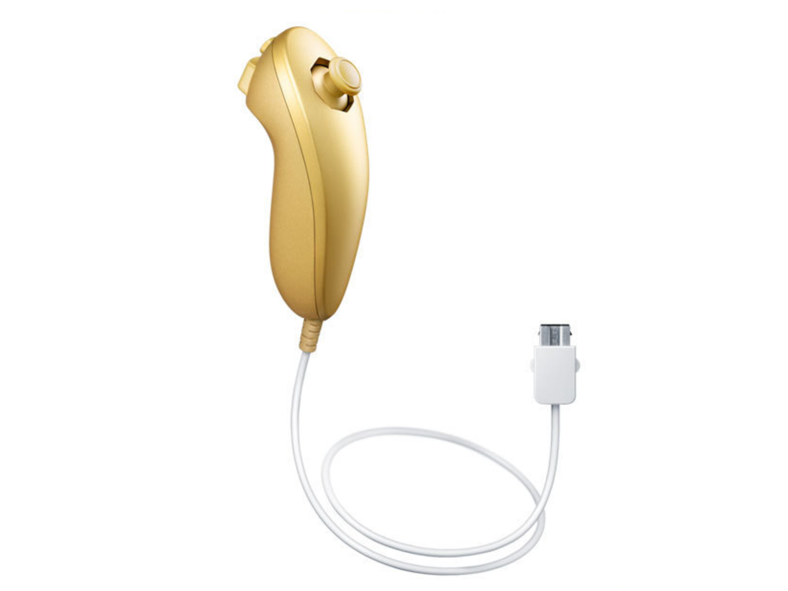 Nintendo Wii Nunchuk Gold